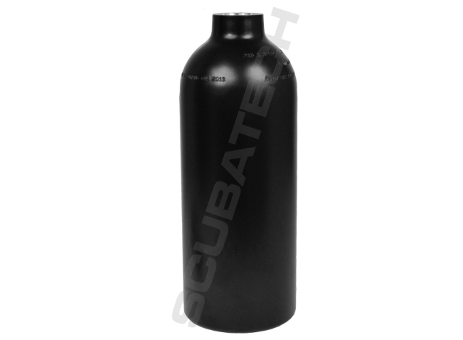 Tank 2L 200bar Polaris Zwart Aluminium