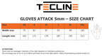 Gloves neoprene Attack Tecline 5 mm