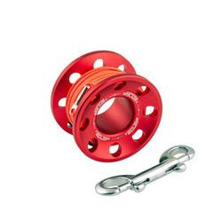 Tecline Spoel Alu 30m met 90mm RVS Haak (Alle Kleuren)