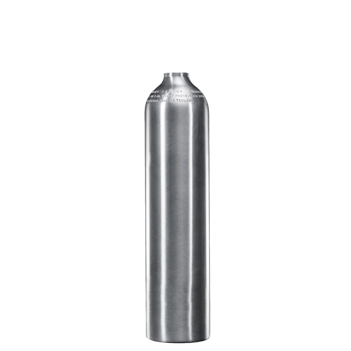 Tank 7L 207bar Geborsteld Aluminium